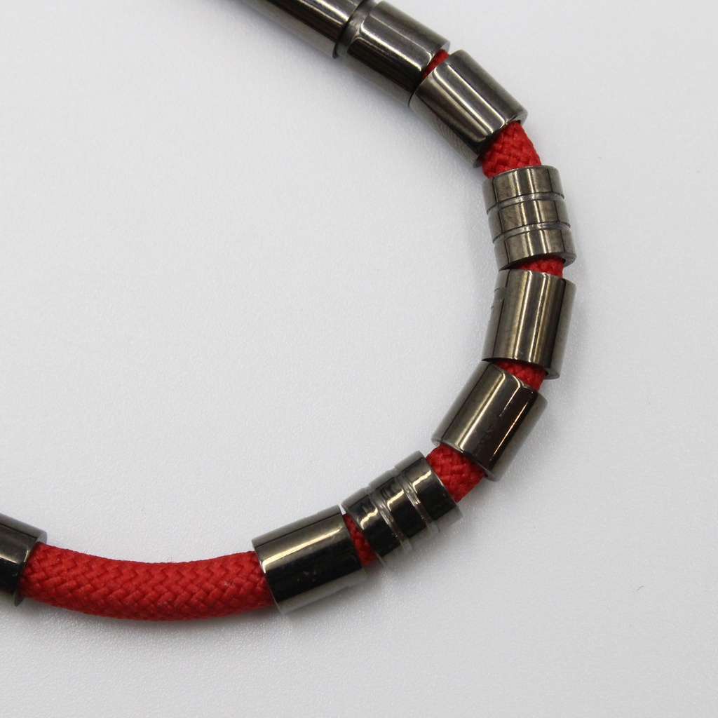 PE GEAR SHINY GUN RED NYLON CORD BRT-S
