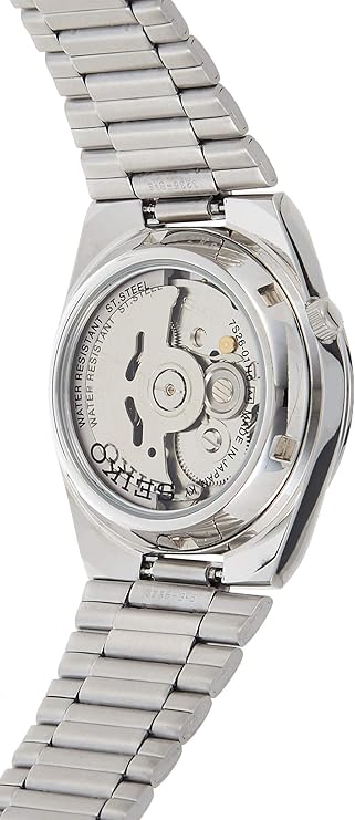 SEIKO 5 WATCH STEEL BLACK ARABIC NO. DAIL (W)