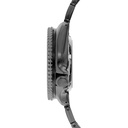 SEIKO 5 WATCH STEEL FULL SMOKEY BLACK 