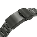 SEIKO 5 WATCH STEEL FULL SMOKEY BLACK 