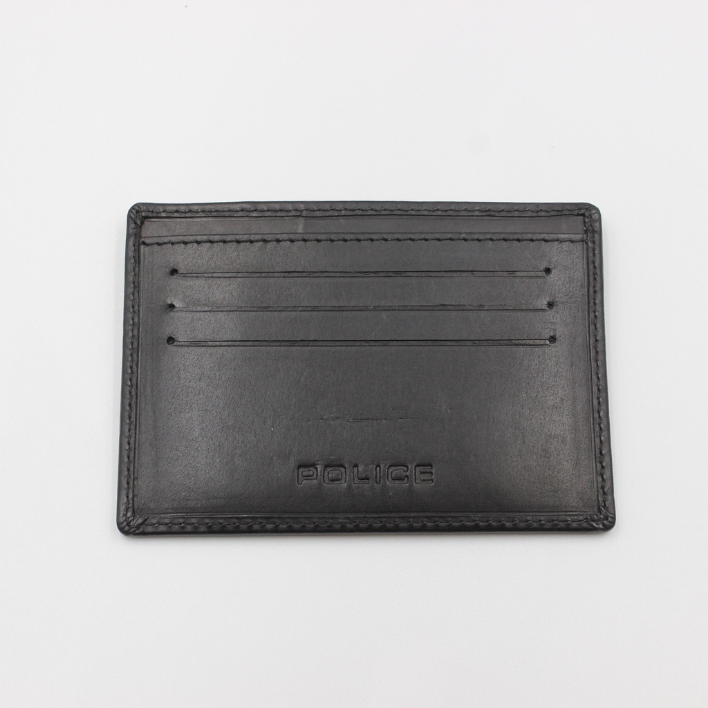 POLICE CREDIT CARD CASE, BLACK/BLUE, FLYER PELGW2000904