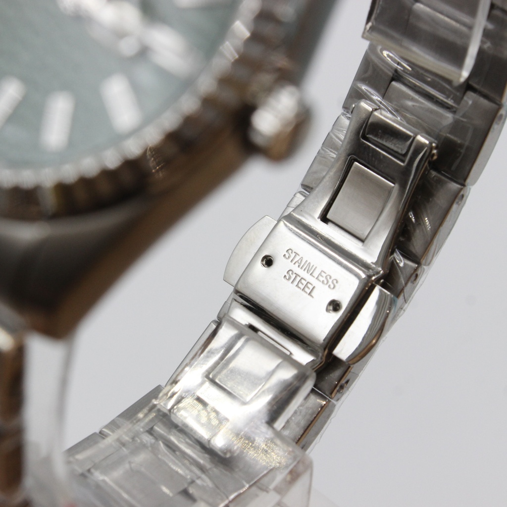 MATIO VALENTINO (M) WATCH SILVER GREEN 3D