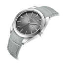 MATIO VALENTINO (M) WATCH SILVER LEATHER STRAP