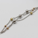 POLICE SET NECKLACE - BRECLET P PJ 26541BSSGR-01