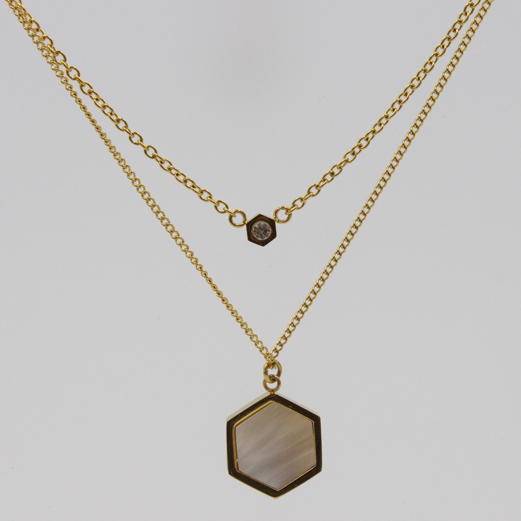Police Nickel Coins Mixed Shell Neck