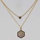 Police Nickel Coins Mixed Shell Neck
