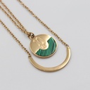 PE ORBIT POLISHED GOLD MOP BRACELET