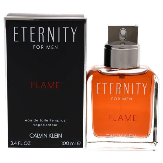 CALVIN KLEIN ETERNITY FLAME (M) EDT 100ML