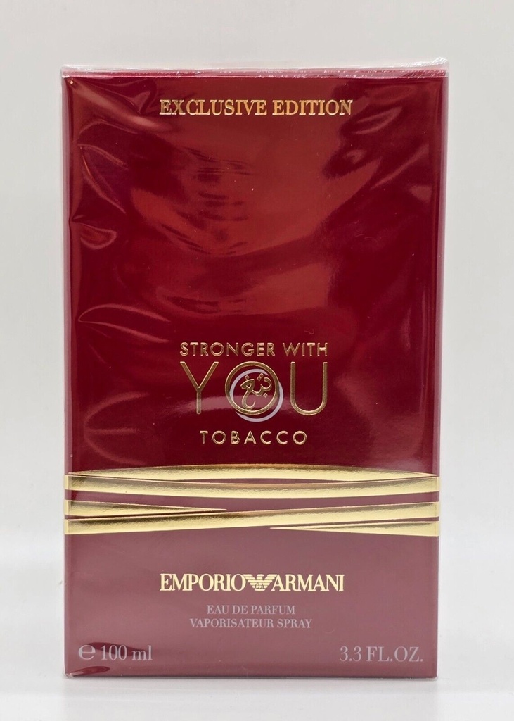 GIORGIO ARMANI EMPORIO ARMANI STRONGER WITH YOU TOBACCO EXCLUSIVE EDI (M) EDP 100ML