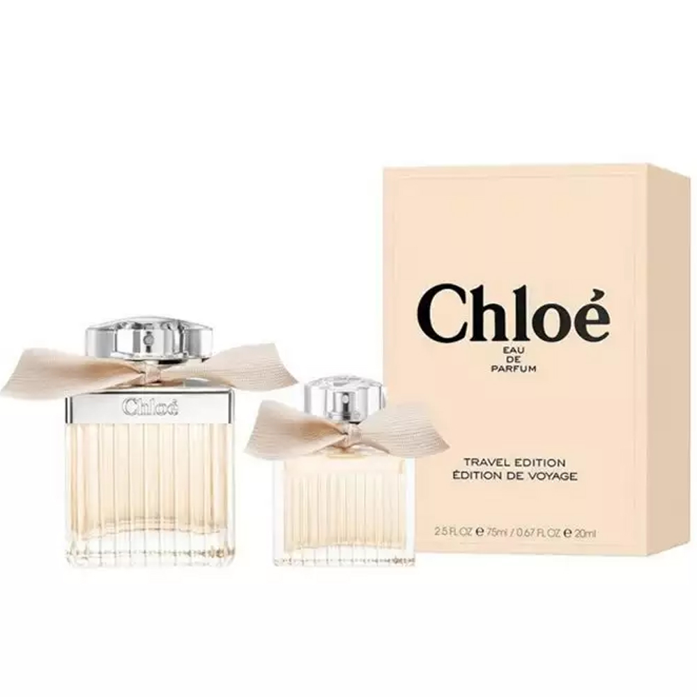 CHLOE (W) EDP 75ML + EDP 20ML TRAVEL SET