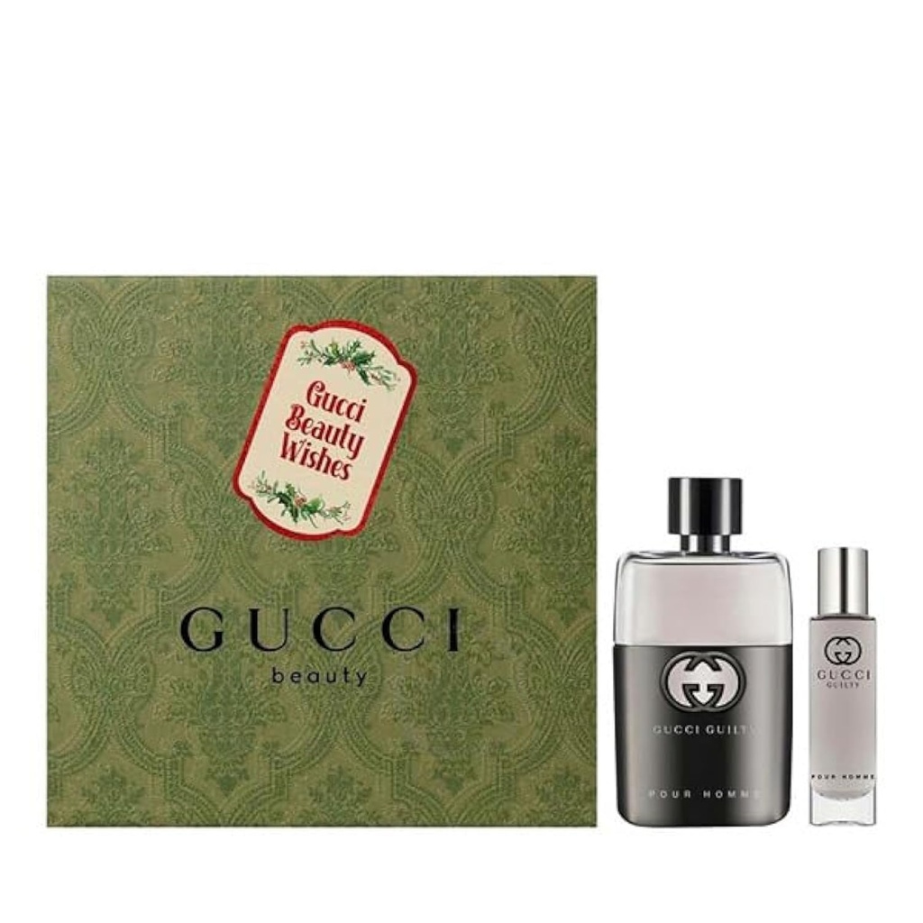 GUCCI GUILTY POUR HOMME (M) EDT 50ML + EDP 15ML TRAVEL SET