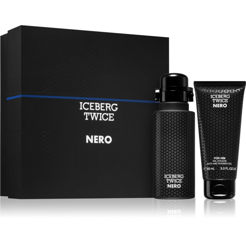 ICEBERG TWICE NERO (M) SET EDT 125ML + SG 100ML