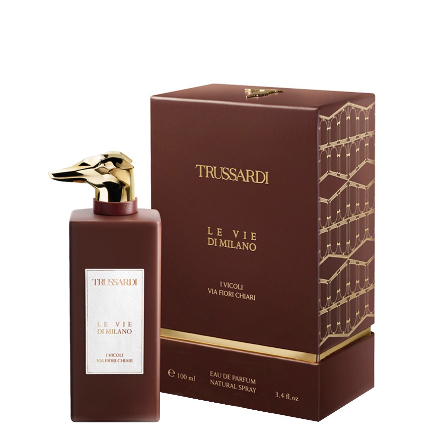 TRUSSARDI LE VIE DI MILANO I VICOLI VIA FIORE CHIARI EDP 100ML