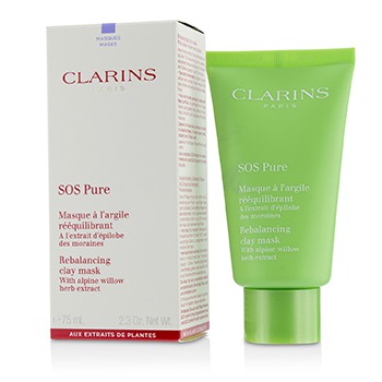 CLARINS SOS PURE REBALANCING CLAY MASK 75 ML