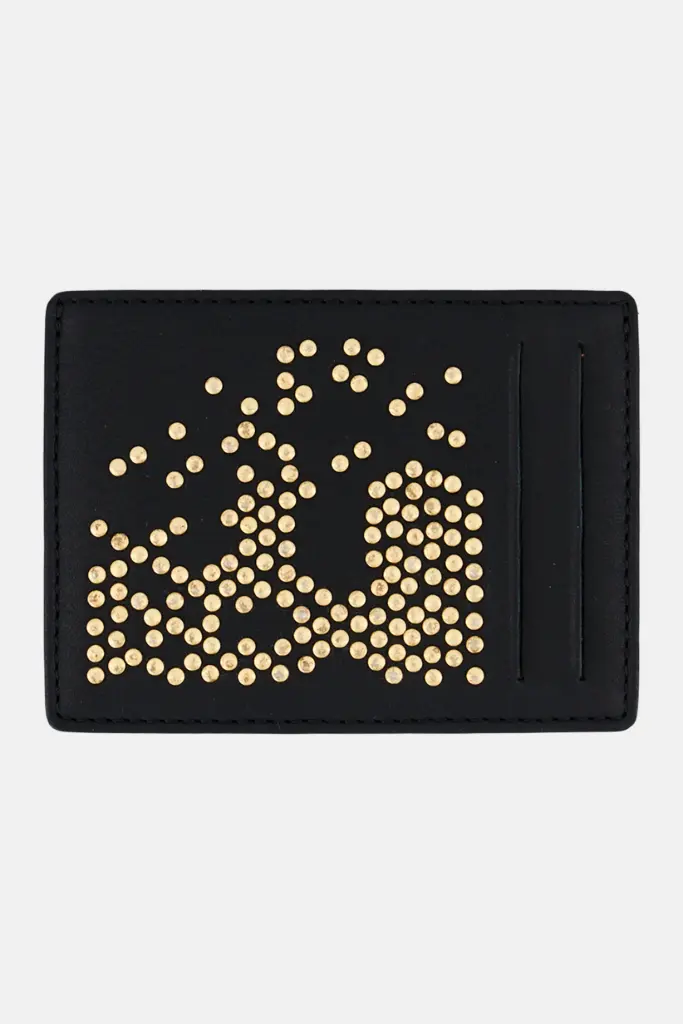 POLICE CREDITE CARD CASE BLK GD GRANIUM  PELGW2000406