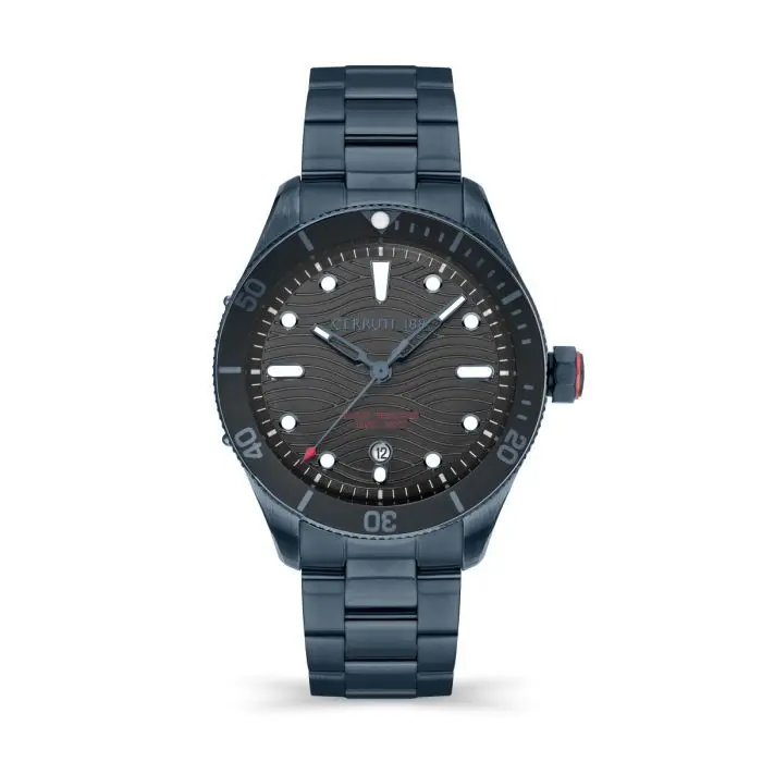 ساعة شيروتي رجالي  Watch with Blue Bracelet CIWGH2113704