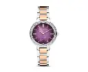 CERRUTI 1881 WATCH Faenza Purple Sunray Dial Gold Bracelet Analog for women 