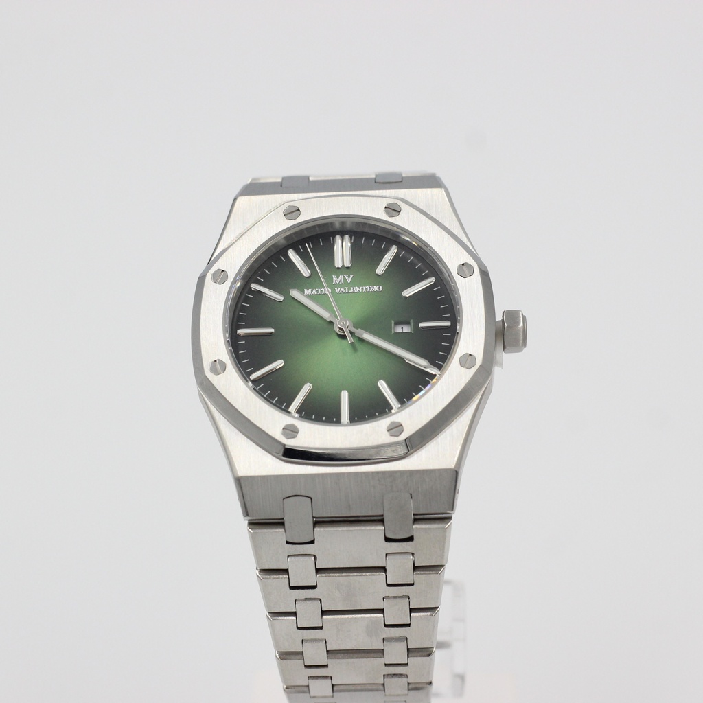 MATIO VALENTINO (M) WATCH AP DESIGN GREEN&BLACK DIAL