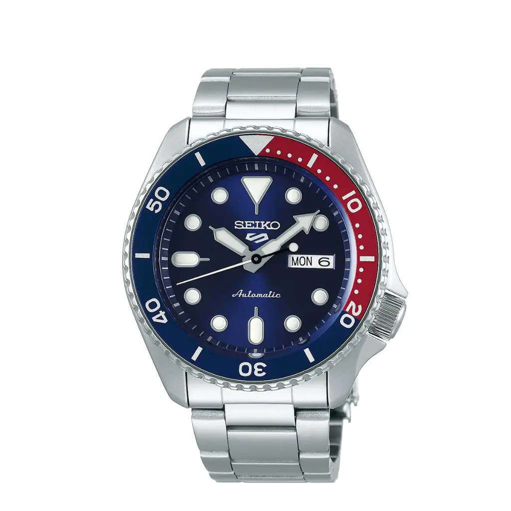 SEIKO WATCH STEEL PEPSI BLUE DAIL