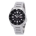 SEIKO WATCH STEEL BLACK DAIL