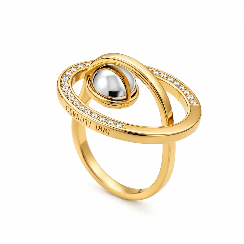 [C CRJ R049SG56] CERRUTI RING C CRJ R049SG56