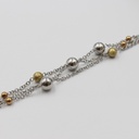 POLICE SET NECKLACE - BRECLET P PJ 26541BSSGR-01