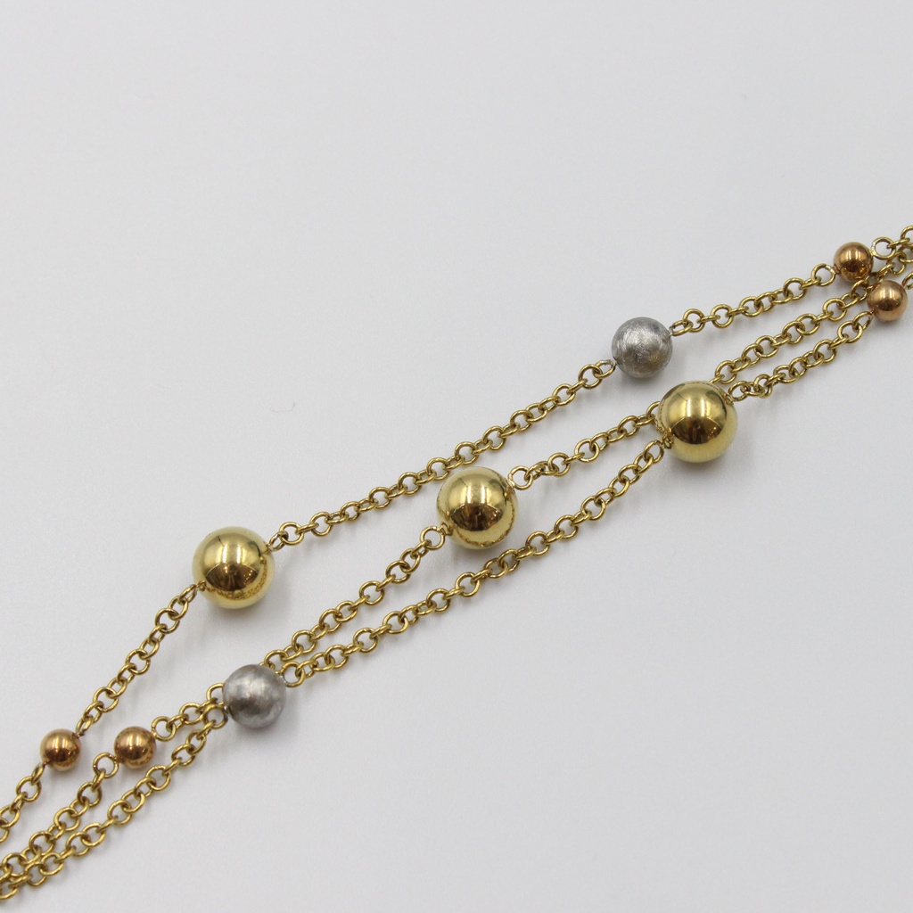 [P PJ 26541BSRG-03] POLICE SET NECKLACE - BRECLET P PJ 26541BSRG-03