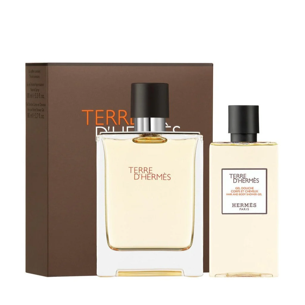 HERMES TERRE D'HERMES EDT 100ML WITH S.GEL 80ML SET