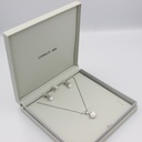 CERRUTI ACC NKL+ERG SS CERAMIC/SWRSKI STNS (2PC SET) XC CRJ N056001-NE
