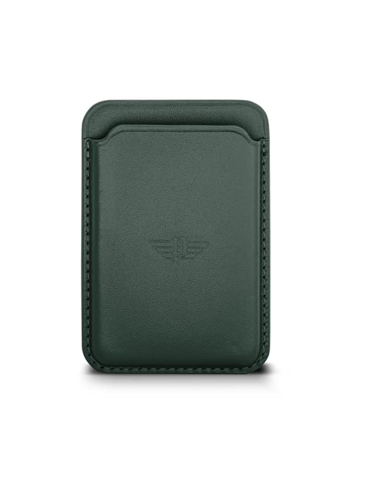 ANTIQUITY VEGAN GRN I-PHONE CREDIT CARD HOLDER PELGD2201303
