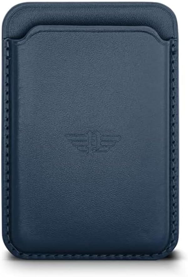 ANTIQUITY VEGAN BLUE I-PHONE CREDIT CARD HOLDER PELGD2201302