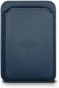 ANTIQUITY VEGAN BLUE I-PHONE CREDIT CARD HOLDER PELGD2201302