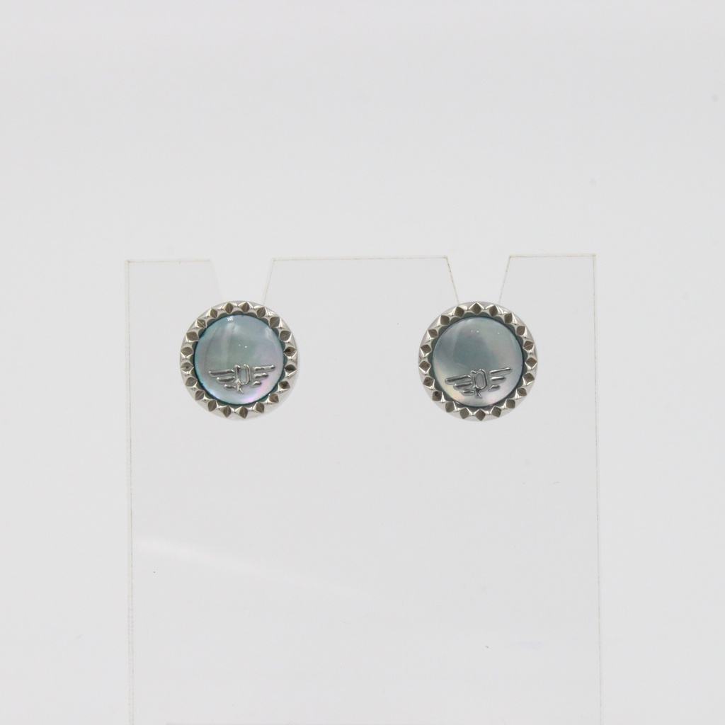 [P PJ 26506ESS-01] POLICE L VERNAZZA SS EARRING