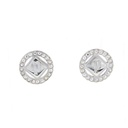 PE ORIENTAL SS EARRINGS WITH CRYSTALS
