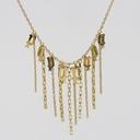 PE MADHYA GP NECKLACE WTH MULTIPLE P LOGO & CHAINS