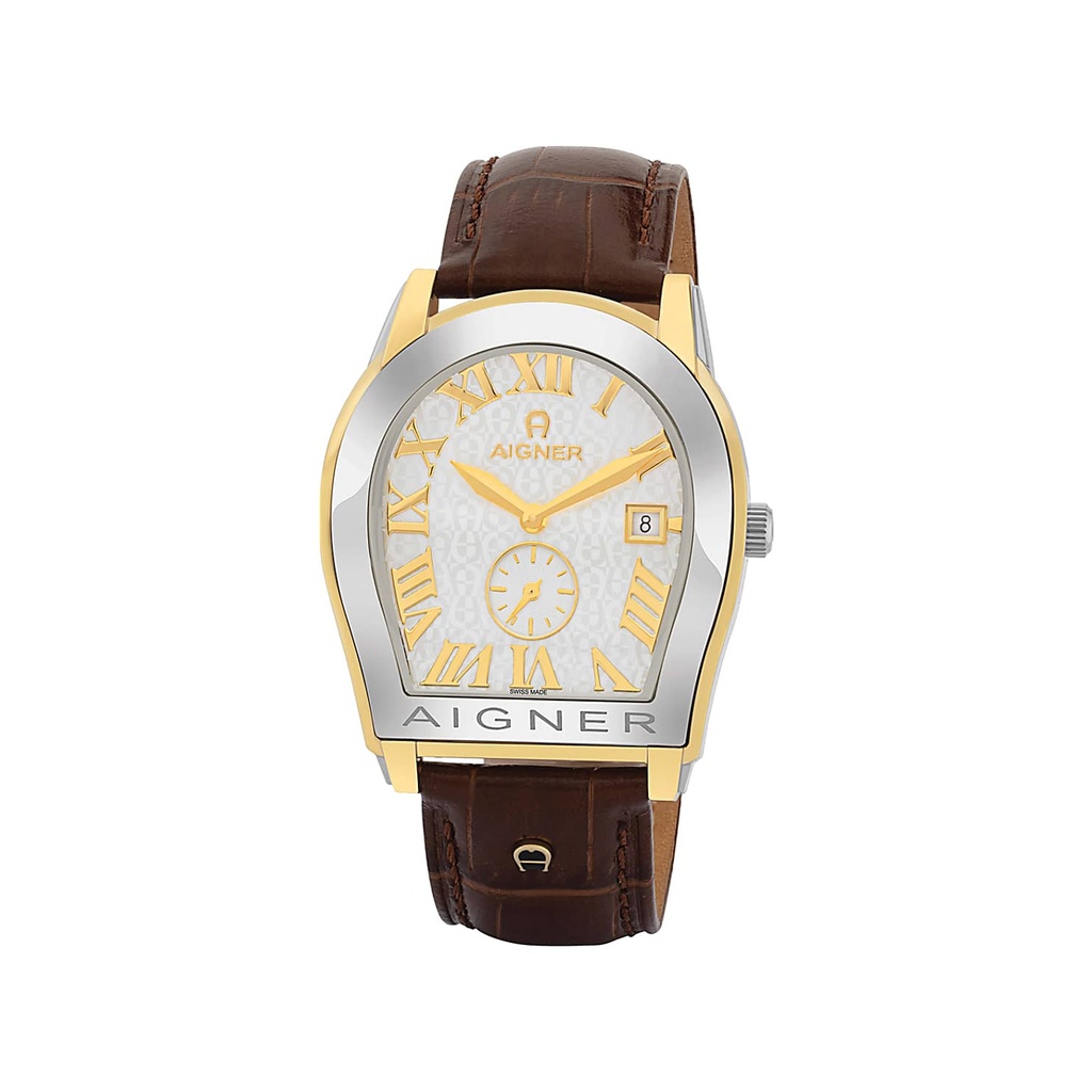 AIGNER WATCHE STAINLESS STEEL LEATHER A127100