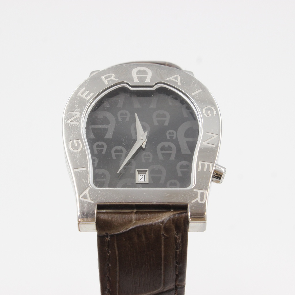 AIGNER WATCHE STAINLESS STEEL LEATHER A22000