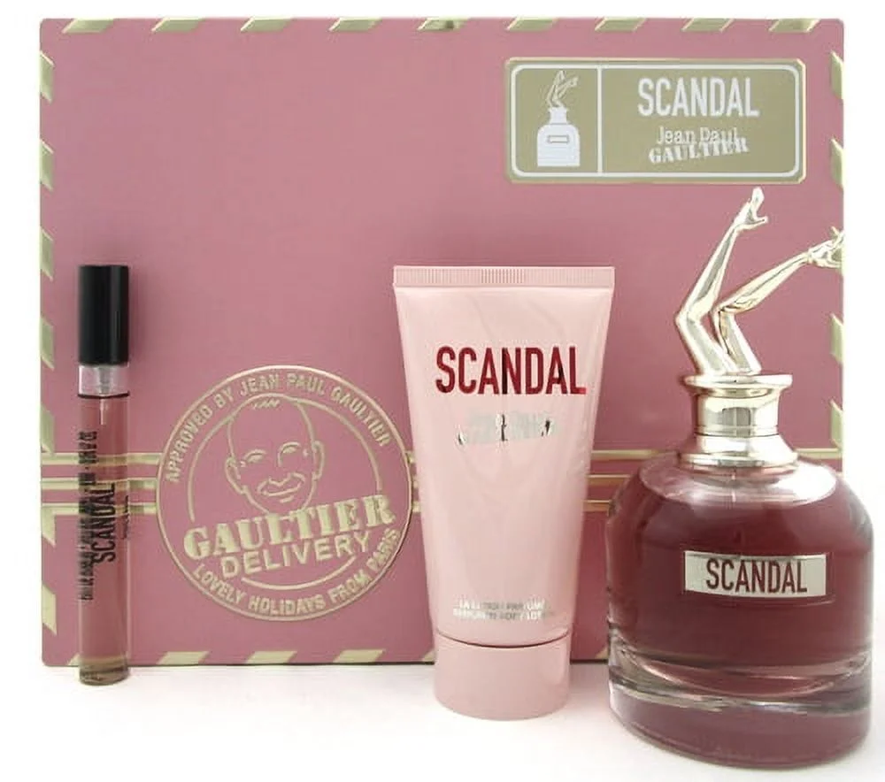 JEAN PAUL GAULTIER SCANDAL (W) EDP PERFUME SET PINK