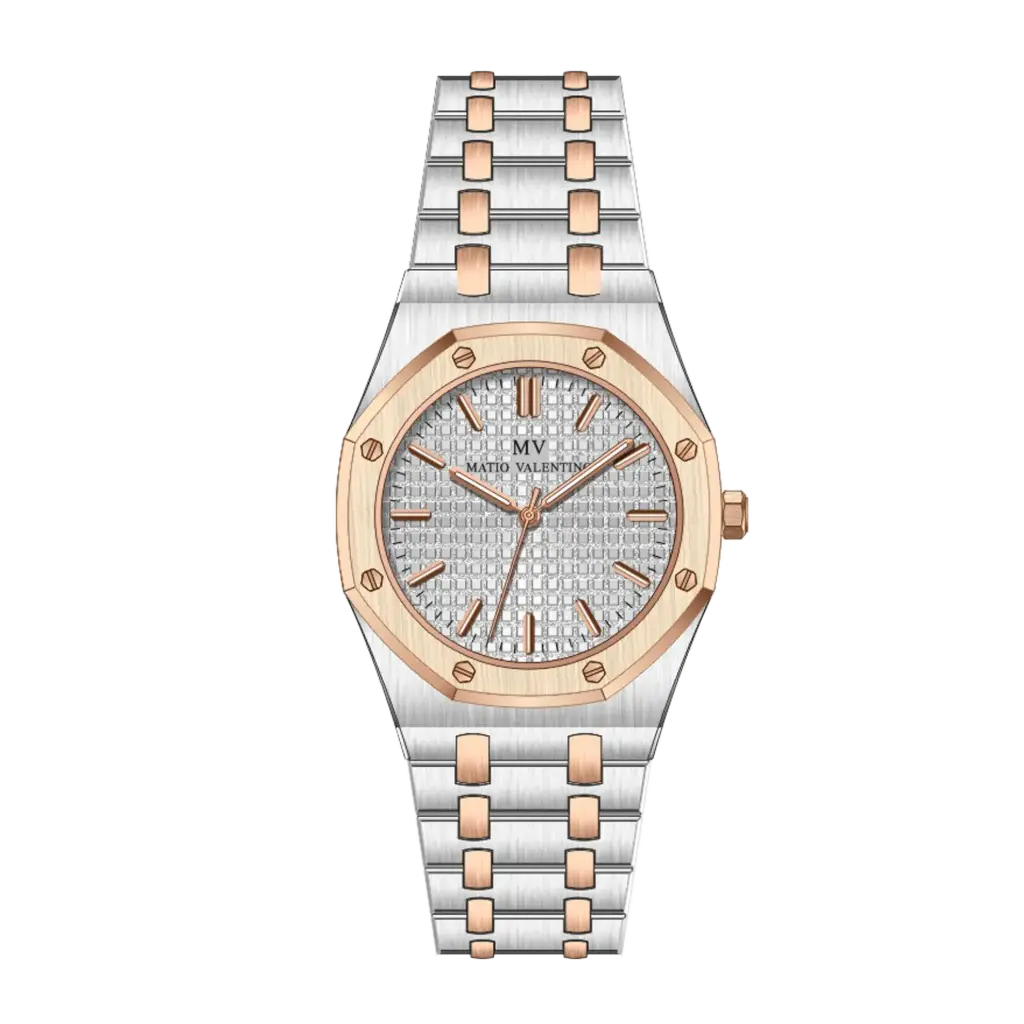 MATIO VALENTINO (W) WATCH 2 TONE 3D DIAL