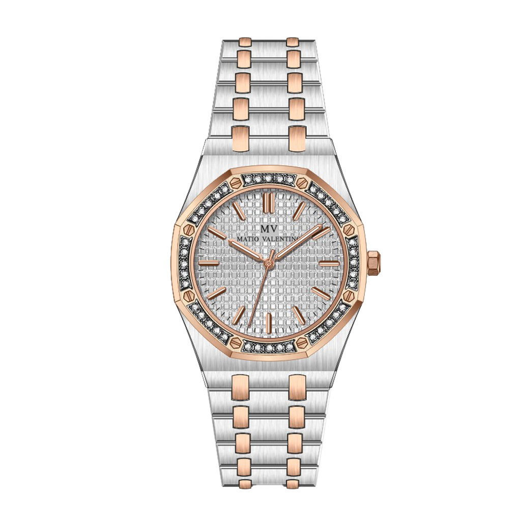 MATIO VALENTINO (W) WATCH FULL ROSE-GOLD