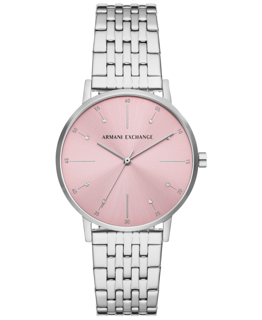 Armani Exchange Women's Armani Exchange Three-Hand Stainless Steel Watch