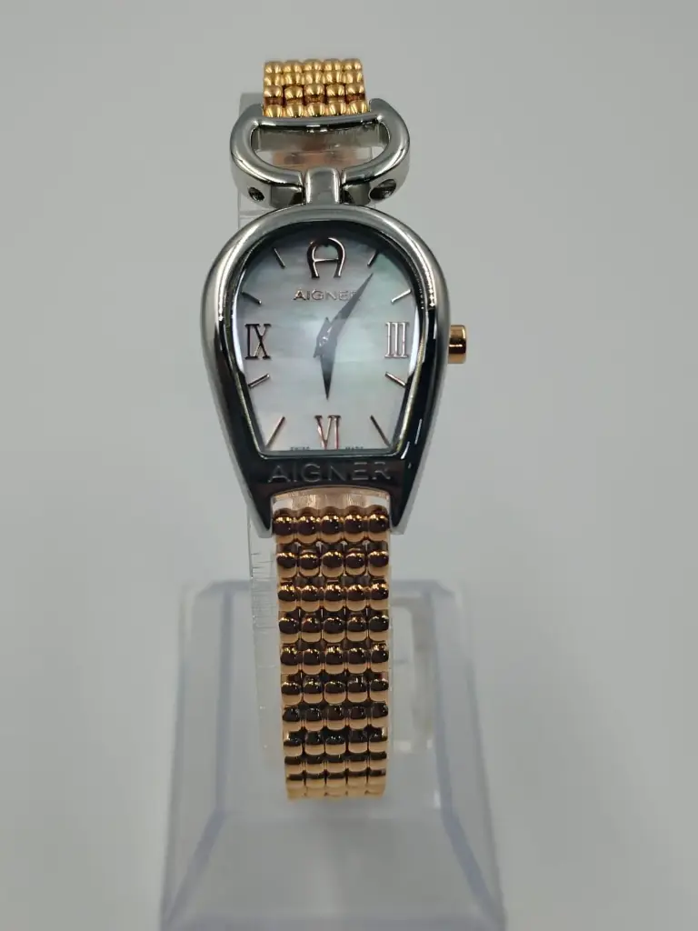 Aigner Watch (W) RoseGold Pearl Strap