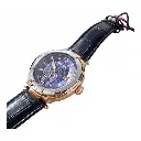 AIGNER 'MONZA' (M) Chronograph Blue Dial Watch