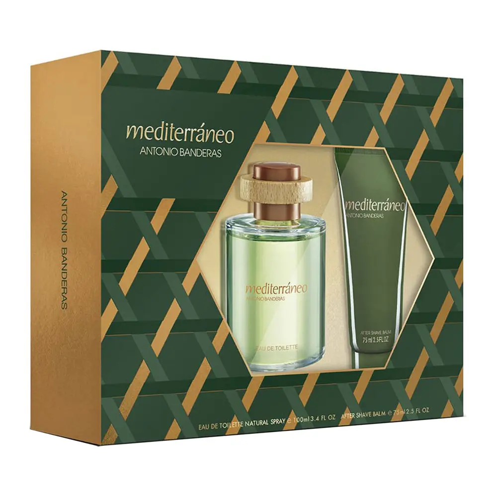 ANTONIO BANDERAS MEDITERRANEO (M) SET EDT 100ML + AFTER SHAVE 150ML 