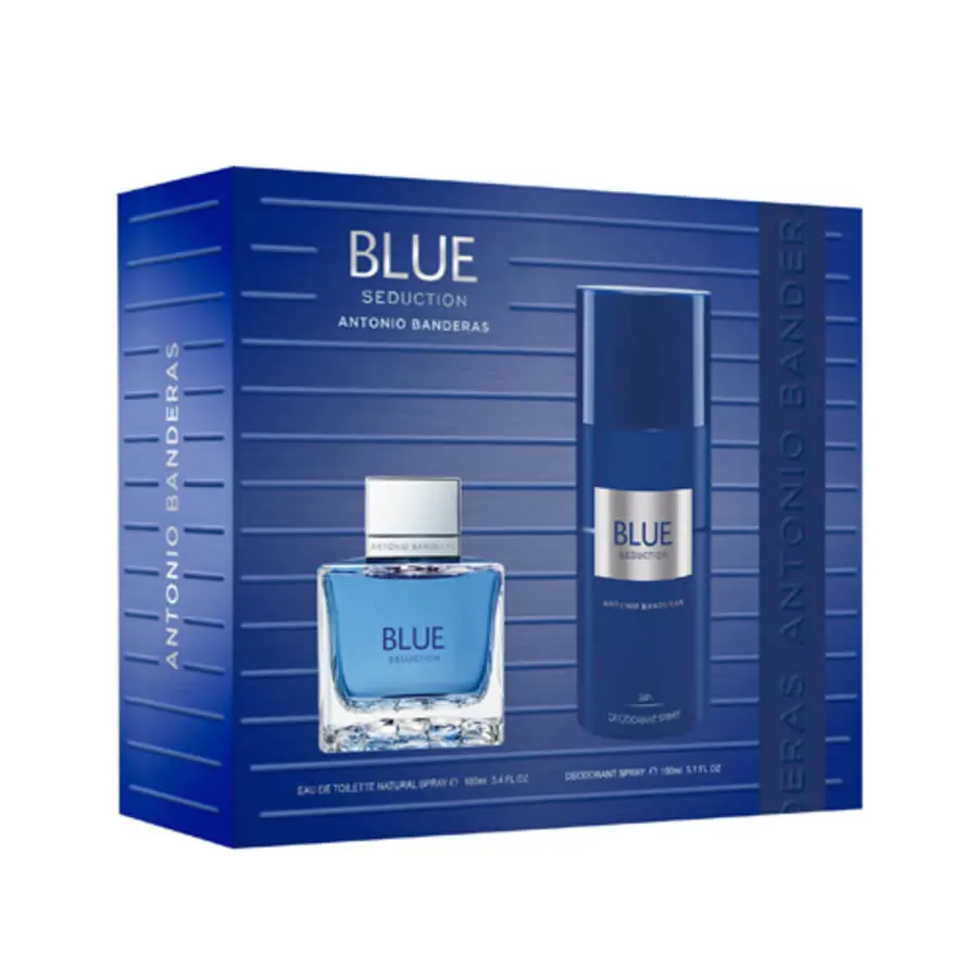 ANTONIO BANDERAS BLUE SEDUCTION (M) SET EDT 100ML + DEODORANT 150ML 