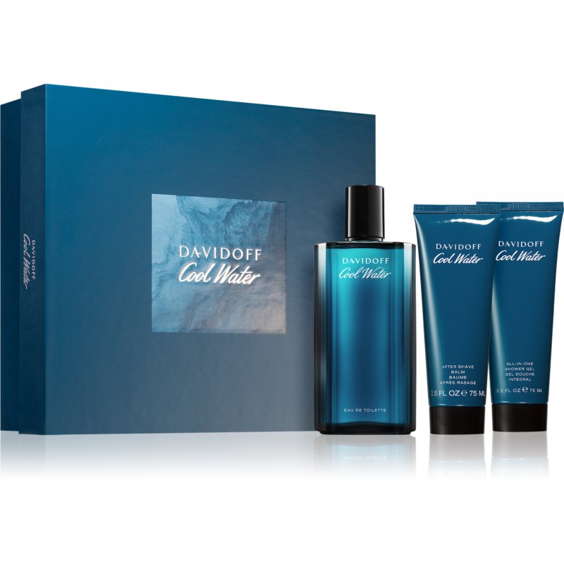 مجموعة دافيدوف كول ووتر (رجال) EDT 125  مل + SG 75  مل + ASB 75  مل