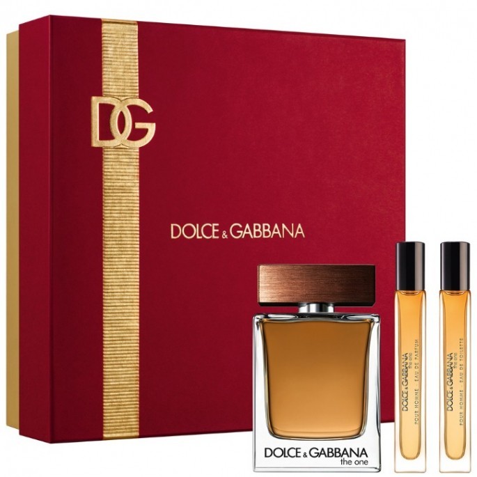 DOLCE & GABBANA THE ONE (M) SET EDT 100ML + EDP 10ML + EDT 10ML 