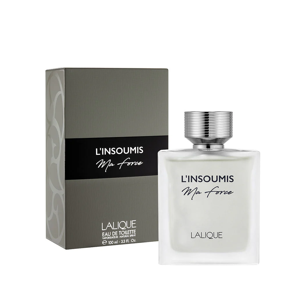 Lalique 3.3 Oz L Insoumis Ma Force Eau De Toilette Spray by Lalique for Men