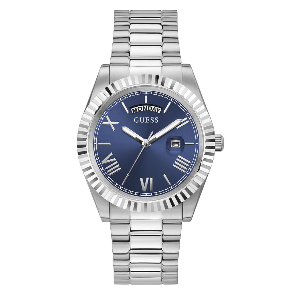 Luxurious Gents Stainless Steel Silver Watch