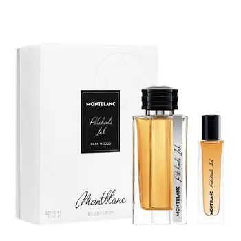 Mont Blanc Patchouli Ink Dark Woods 125ml+15ml Set
